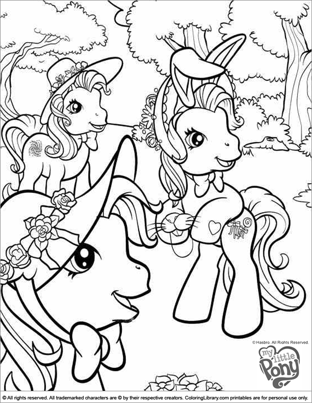 Disegno da colorare: Piccolo Poney (Cartoni animati) #42096 - Pagine da Colorare Stampabili Gratuite