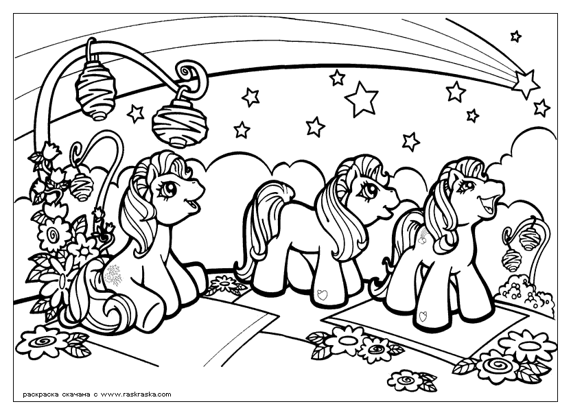 Disegno da colorare: Piccolo Poney (Cartoni animati) #42100 - Pagine da Colorare Stampabili Gratuite