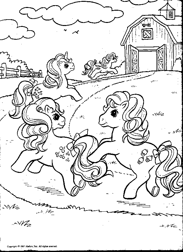 Disegno da colorare: Piccolo Poney (Cartoni animati) #42110 - Pagine da Colorare Stampabili Gratuite