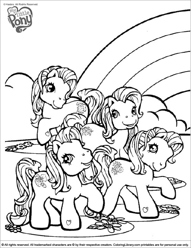 Disegno da colorare: Piccolo Poney (Cartoni animati) #42130 - Pagine da Colorare Stampabili Gratuite