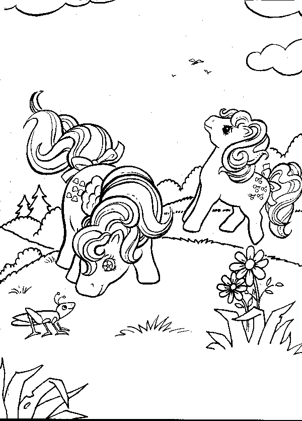 Disegno da colorare: Piccolo Poney (Cartoni animati) #42143 - Pagine da Colorare Stampabili Gratuite