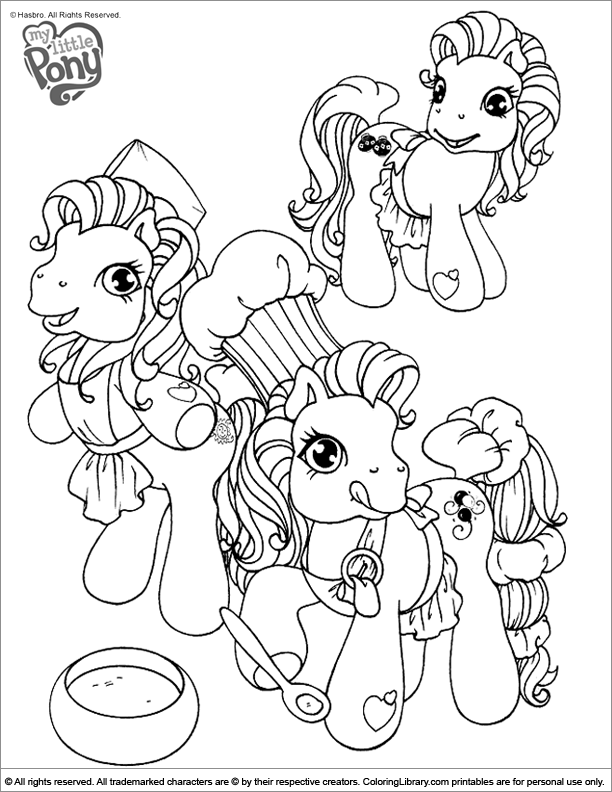 Disegno da colorare: Piccolo Poney (Cartoni animati) #42171 - Pagine da Colorare Stampabili Gratuite