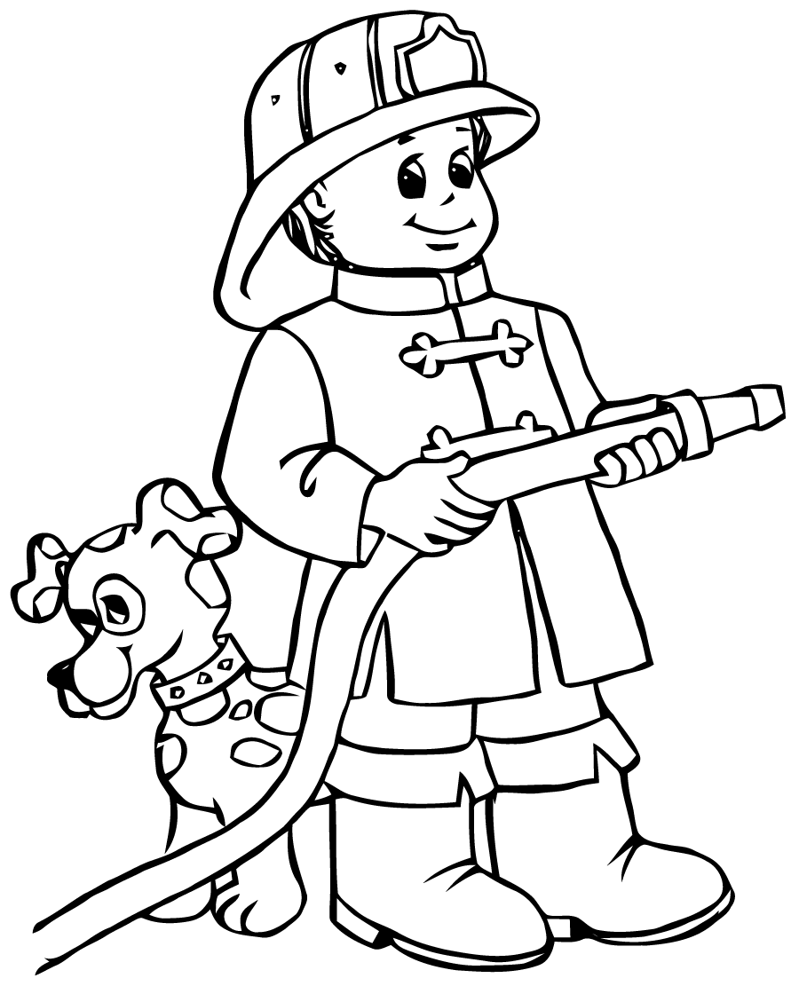 Disegno da colorare: Sam il pompiere (Cartoni animati) #39817 - Pagine da Colorare Stampabili Gratuite