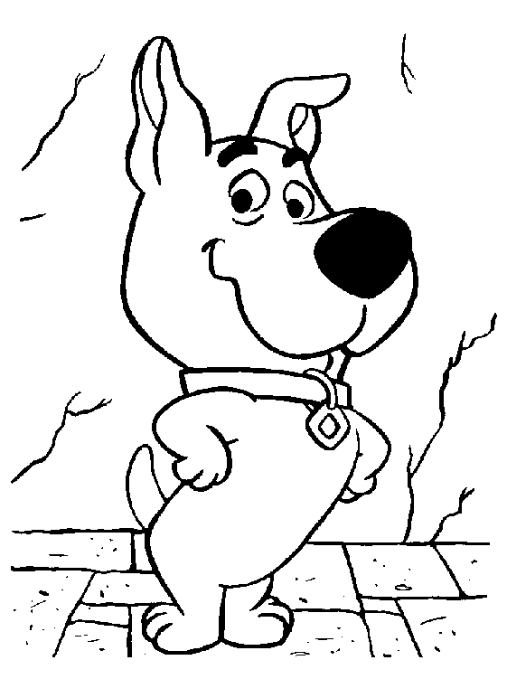 Disegno da colorare: Scooby Doo (Cartoni animati) #31321 - Pagine da Colorare Stampabili Gratuite
