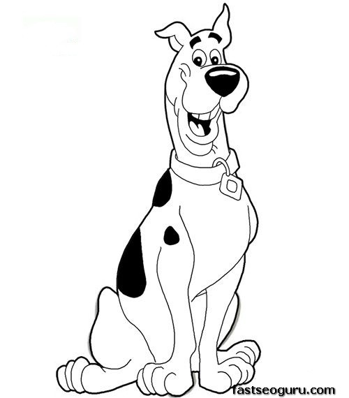 Disegno da colorare: Scooby Doo (Cartoni animati) #31323 - Pagine da Colorare Stampabili Gratuite