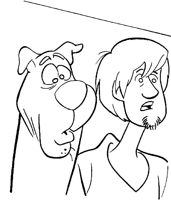 Disegno da colorare: Scooby Doo (Cartoni animati) #31372 - Pagine da Colorare Stampabili Gratuite