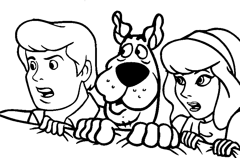 Disegno da colorare: Scooby Doo (Cartoni animati) #31374 - Pagine da Colorare Stampabili Gratuite