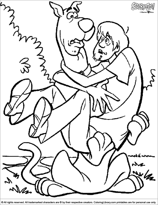 Disegno da colorare: Scooby Doo (Cartoni animati) #31417 - Pagine da Colorare Stampabili Gratuite