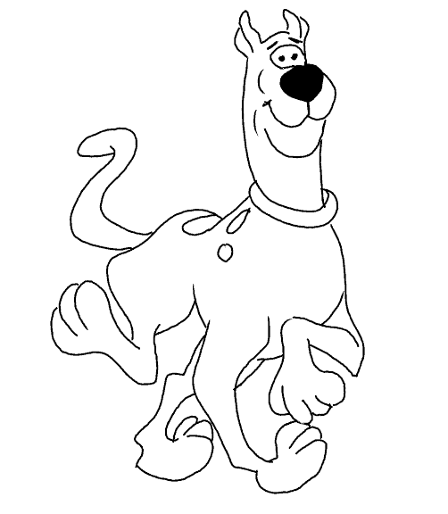 Disegno da colorare: Scooby Doo (Cartoni animati) #31447 - Pagine da Colorare Stampabili Gratuite