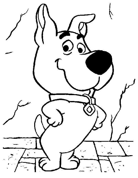 Disegno da colorare: Scooby Doo (Cartoni animati) #31458 - Pagine da Colorare Stampabili Gratuite