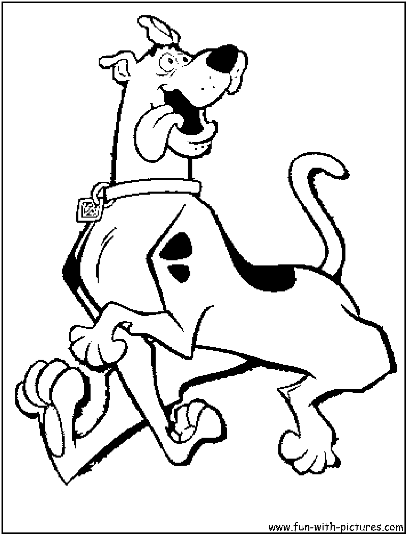 Disegno da colorare: Scooby Doo (Cartoni animati) #31463 - Pagine da Colorare Stampabili Gratuite