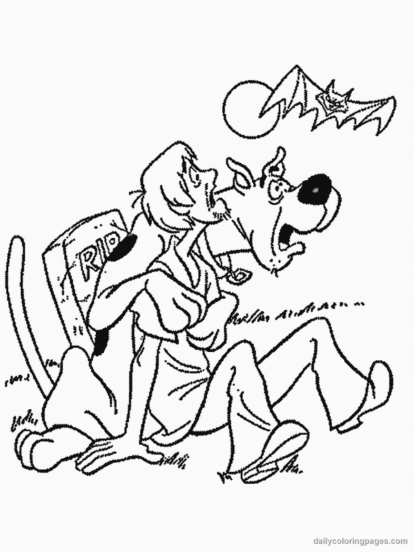 Disegno da colorare: Scooby Doo (Cartoni animati) #31474 - Pagine da Colorare Stampabili Gratuite