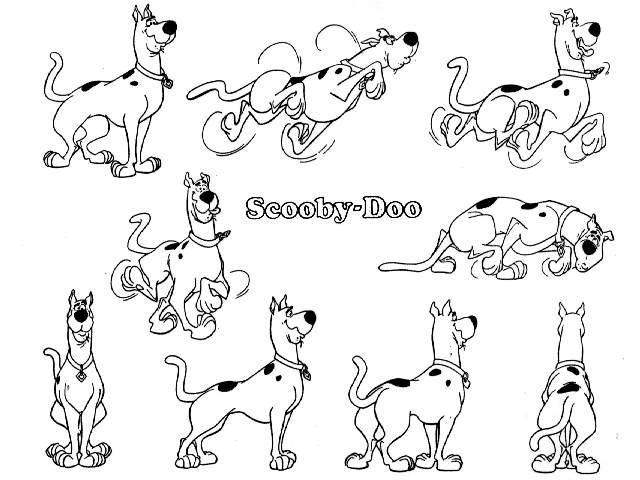 Disegno da colorare: Scooby Doo (Cartoni animati) #31483 - Pagine da Colorare Stampabili Gratuite