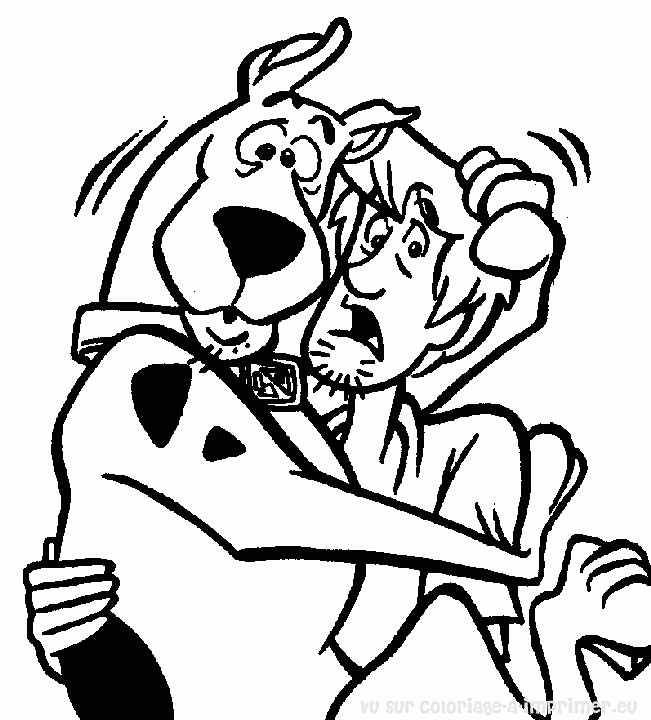 Disegno da colorare: Scooby Doo (Cartoni animati) #31486 - Pagine da Colorare Stampabili Gratuite