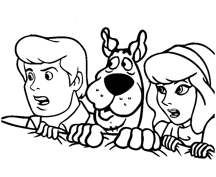 Disegno da colorare: Scooby Doo (Cartoni animati) #31494 - Pagine da Colorare Stampabili Gratuite