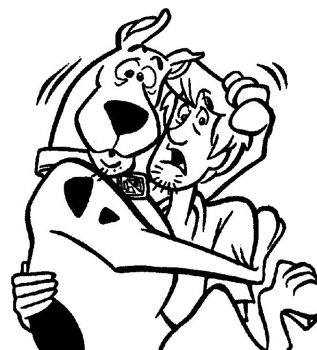 Disegno da colorare: Scooby Doo (Cartoni animati) #31514 - Pagine da Colorare Stampabili Gratuite