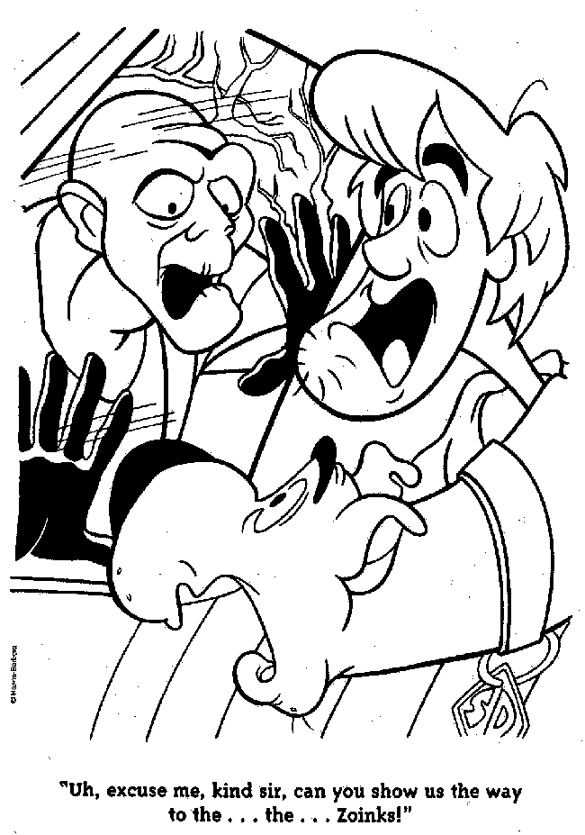 Disegno da colorare: Scooby Doo (Cartoni animati) #31515 - Pagine da Colorare Stampabili Gratuite