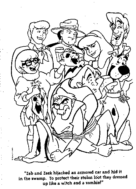 Disegno da colorare: Scooby Doo (Cartoni animati) #31527 - Pagine da Colorare Stampabili Gratuite