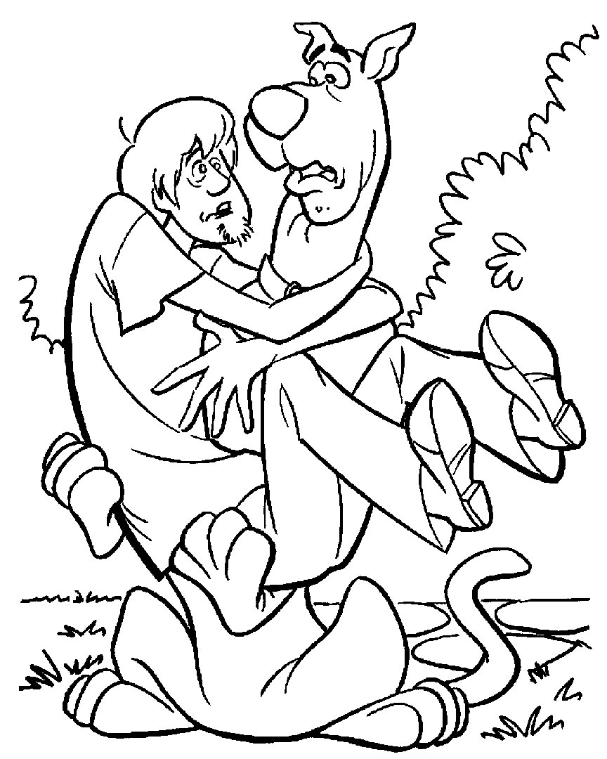 Disegno da colorare: Scooby Doo (Cartoni animati) #31538 - Pagine da Colorare Stampabili Gratuite