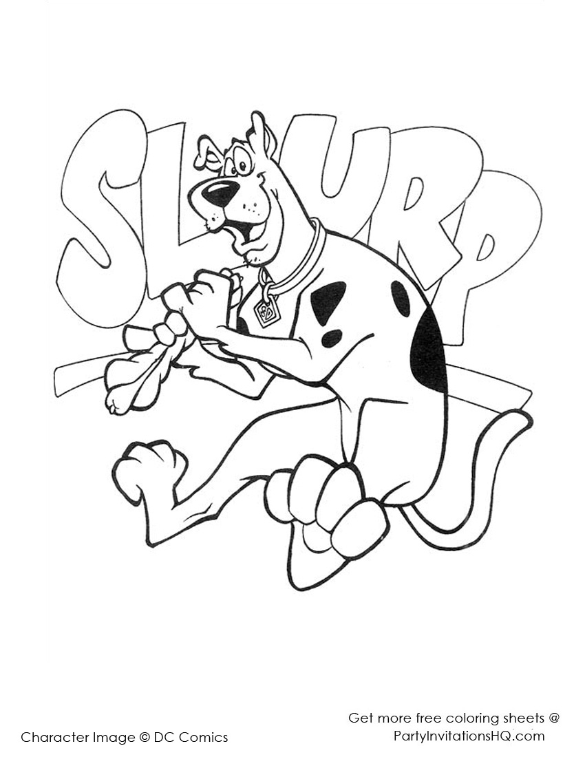Disegno da colorare: Scooby Doo (Cartoni animati) #31562 - Pagine da Colorare Stampabili Gratuite