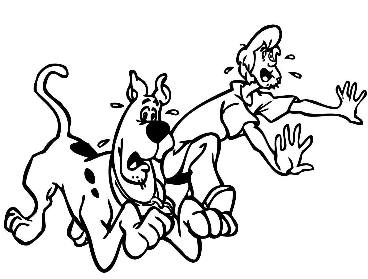 Disegno da colorare: Scooby Doo (Cartoni animati) #31569 - Pagine da Colorare Stampabili Gratuite