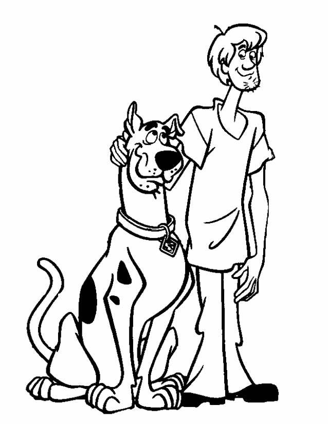 Disegno da colorare: Scooby Doo (Cartoni animati) #31577 - Pagine da Colorare Stampabili Gratuite