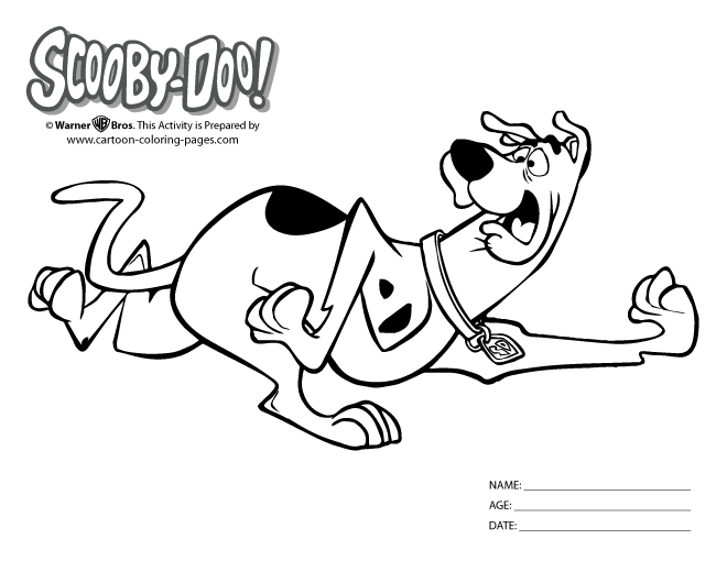 Disegno da colorare: Scooby Doo (Cartoni animati) #31582 - Pagine da Colorare Stampabili Gratuite