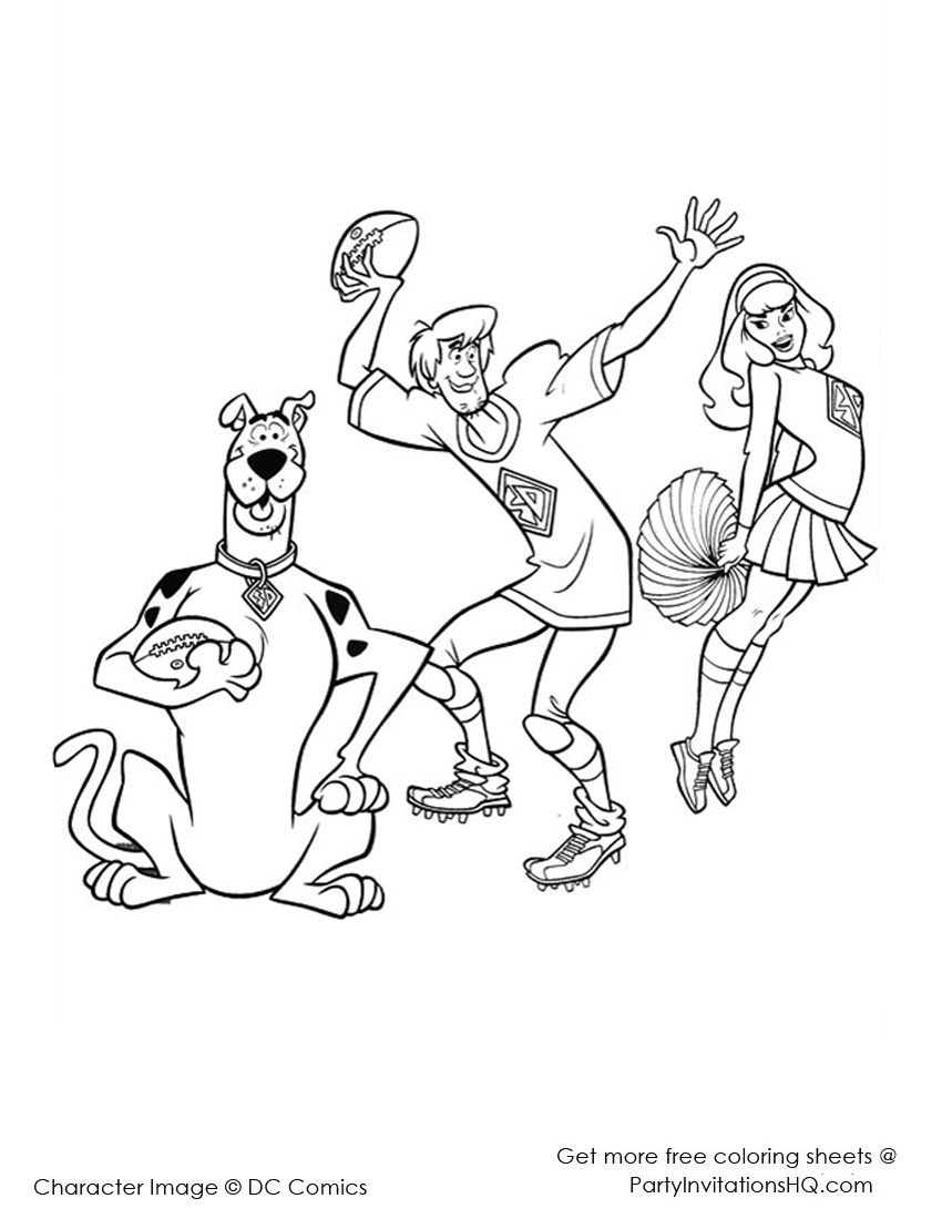 Disegno da colorare: Scooby Doo (Cartoni animati) #31588 - Pagine da Colorare Stampabili Gratuite
