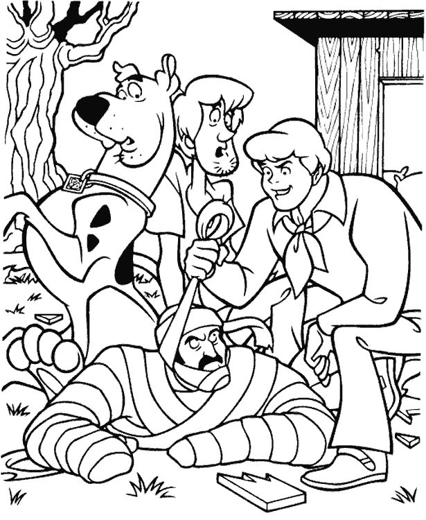 Disegno da colorare: Scooby Doo (Cartoni animati) #31604 - Pagine da Colorare Stampabili Gratuite