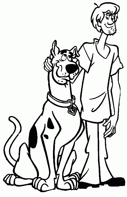 Disegno da colorare: Scooby Doo (Cartoni animati) #31631 - Pagine da Colorare Stampabili Gratuite
