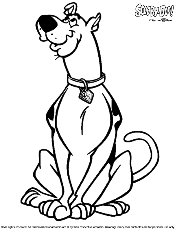 Disegno da colorare: Scooby Doo (Cartoni animati) #31634 - Pagine da Colorare Stampabili Gratuite