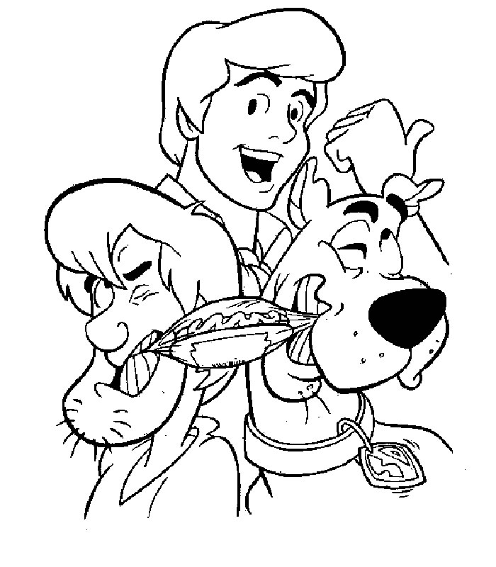 Disegno da colorare: Scooby Doo (Cartoni animati) #31636 - Pagine da Colorare Stampabili Gratuite
