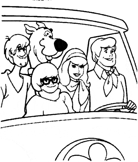 Disegno da colorare: Scooby Doo (Cartoni animati) #31651 - Pagine da Colorare Stampabili Gratuite