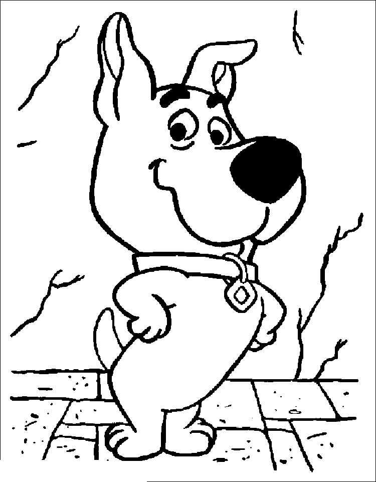 Disegno da colorare: Scooby Doo (Cartoni animati) #31662 - Pagine da Colorare Stampabili Gratuite