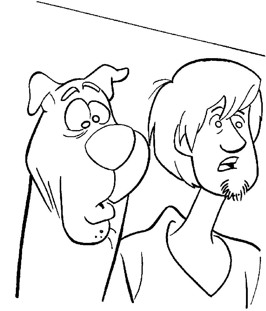 Disegno da colorare: Scooby Doo (Cartoni animati) #31714 - Pagine da Colorare Stampabili Gratuite