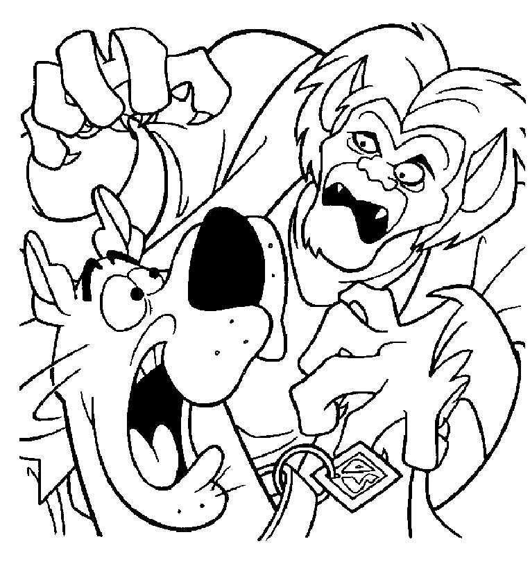 Disegno da colorare: Scooby Doo (Cartoni animati) #31725 - Pagine da Colorare Stampabili Gratuite