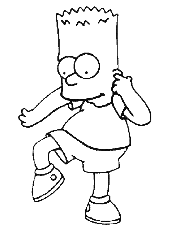 Disegno da colorare: simpson (Cartoni animati) #23809 - Pagine da Colorare Stampabili Gratuite