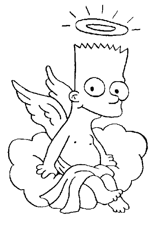 Disegno da colorare: simpson (Cartoni animati) #23827 - Pagine da Colorare Stampabili Gratuite