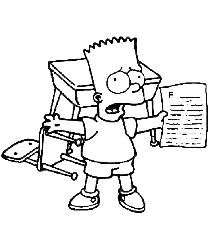 Disegno da colorare: simpson (Cartoni animati) #23838 - Pagine da Colorare Stampabili Gratuite