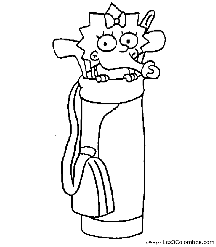 Disegno da colorare: simpson (Cartoni animati) #23839 - Pagine da Colorare Stampabili Gratuite