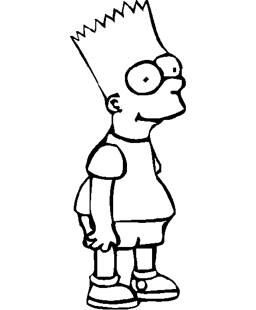 Disegno da colorare: simpson (Cartoni animati) #23889 - Pagine da Colorare Stampabili Gratuite