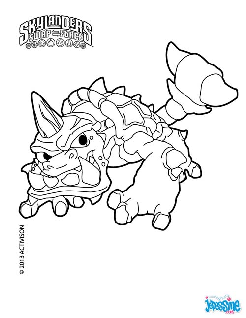 Disegno da colorare: Skylanders (Cartoni animati) #43559 - Pagine da Colorare Stampabili Gratuite