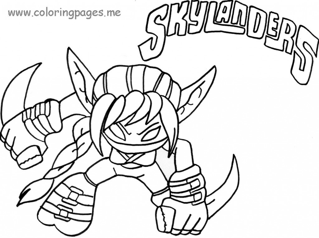 Disegno da colorare: Skylanders (Cartoni animati) #43570 - Pagine da Colorare Stampabili Gratuite