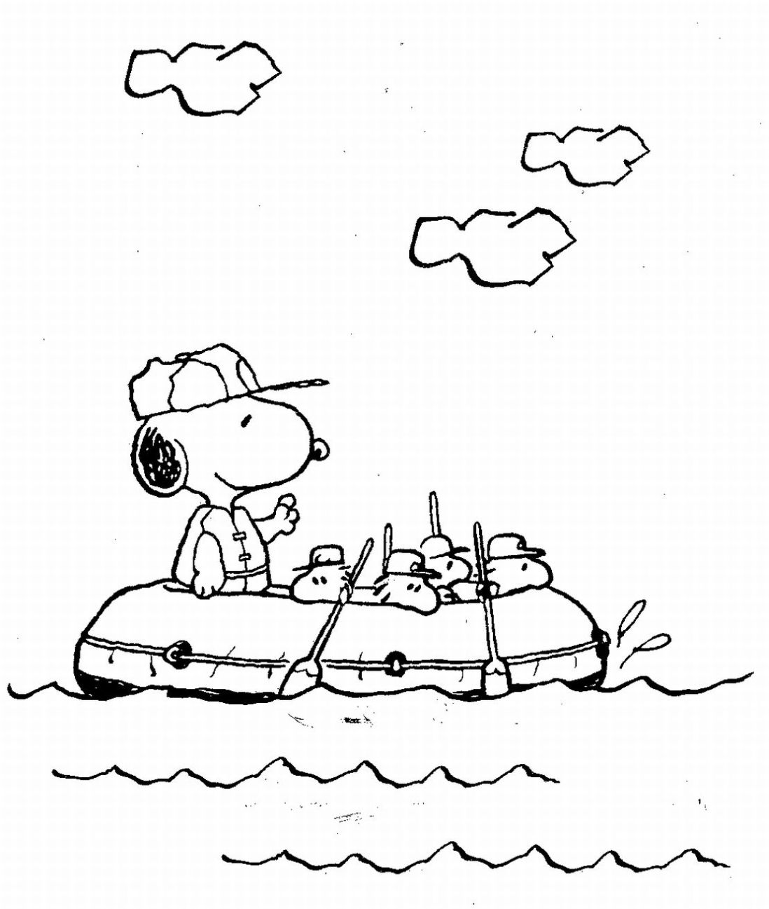 Disegno da colorare: Snoopy (Cartoni animati) #27052 - Pagine da Colorare Stampabili Gratuite