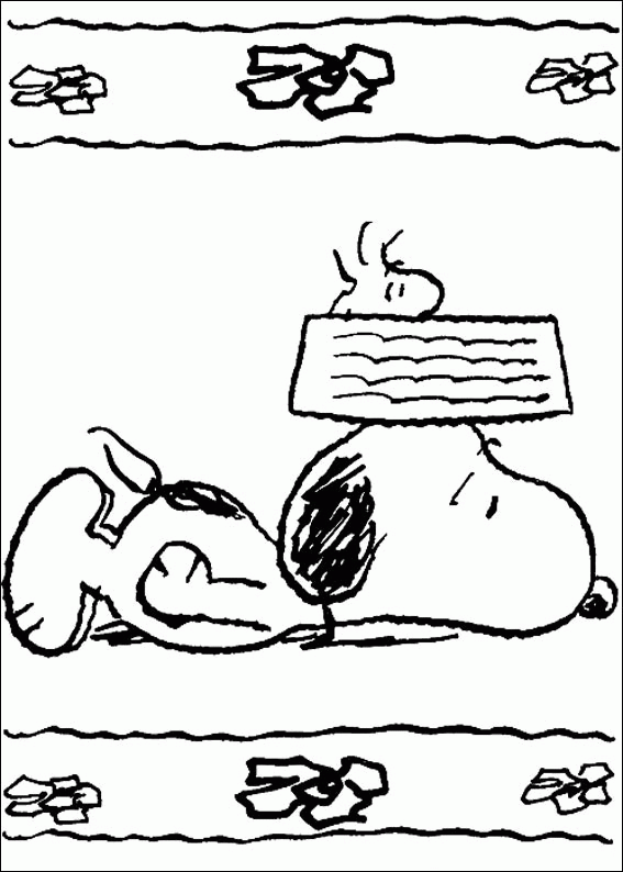 Disegno da colorare: Snoopy (Cartoni animati) #27063 - Pagine da Colorare Stampabili Gratuite