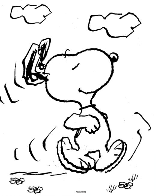 Disegno da colorare: Snoopy (Cartoni animati) #27069 - Pagine da Colorare Stampabili Gratuite