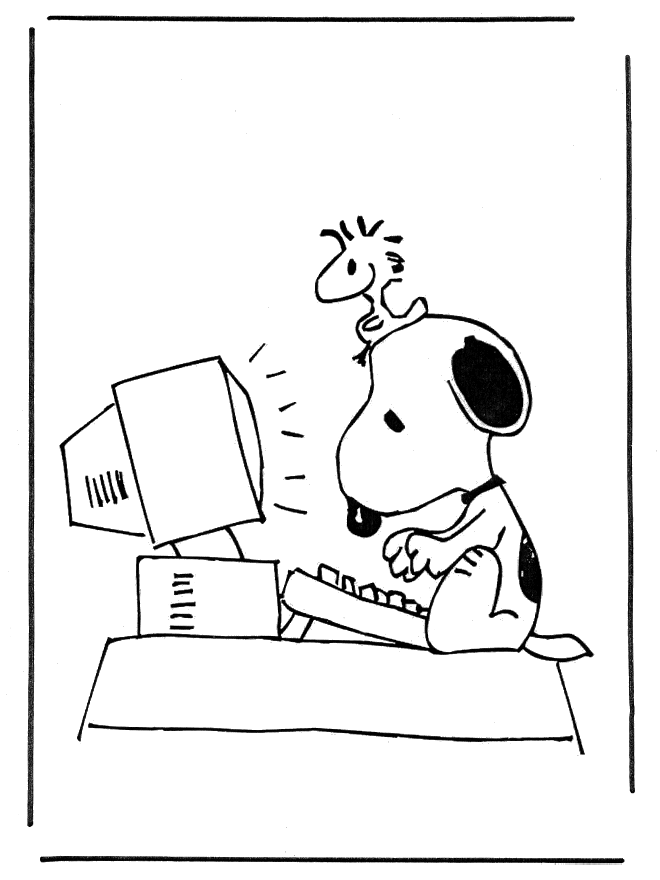 Disegno da colorare: Snoopy (Cartoni animati) #27071 - Pagine da Colorare Stampabili Gratuite