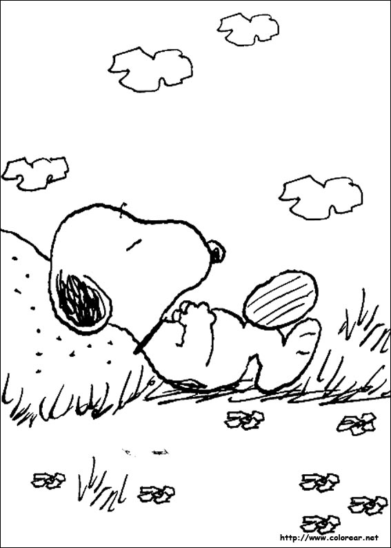 Disegno da colorare: Snoopy (Cartoni animati) #27075 - Pagine da Colorare Stampabili Gratuite