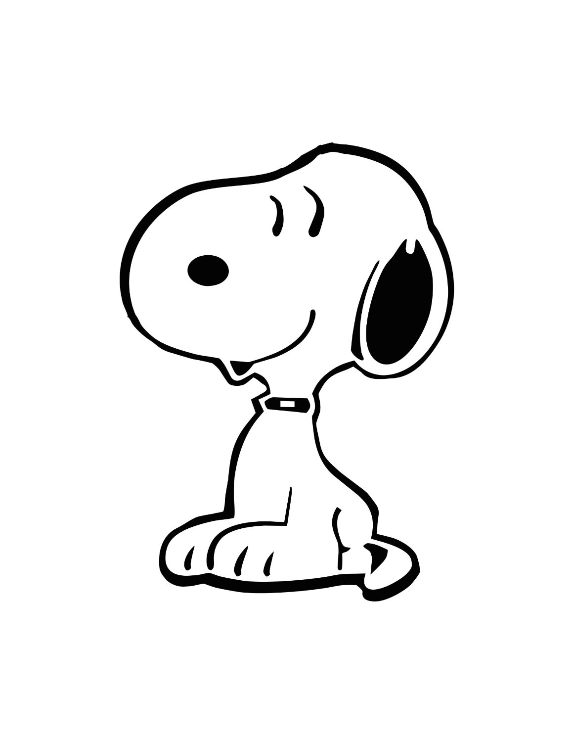 Disegno da colorare: Snoopy (Cartoni animati) #27108 - Pagine da Colorare Stampabili Gratuite