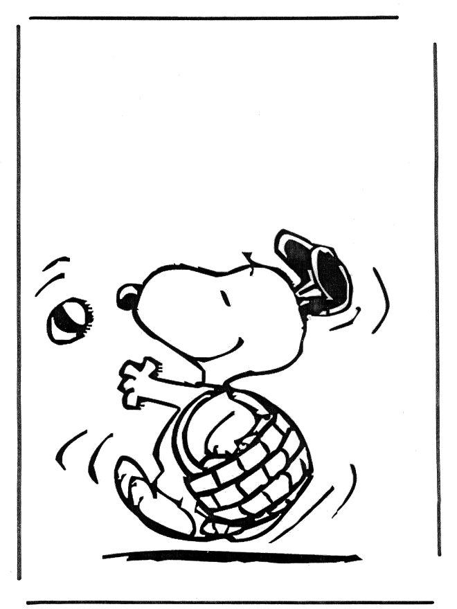 Disegno da colorare: Snoopy (Cartoni animati) #27125 - Pagine da Colorare Stampabili Gratuite